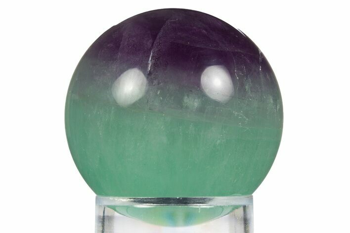 Colorful Polished Fluorite Sphere - China #319790
